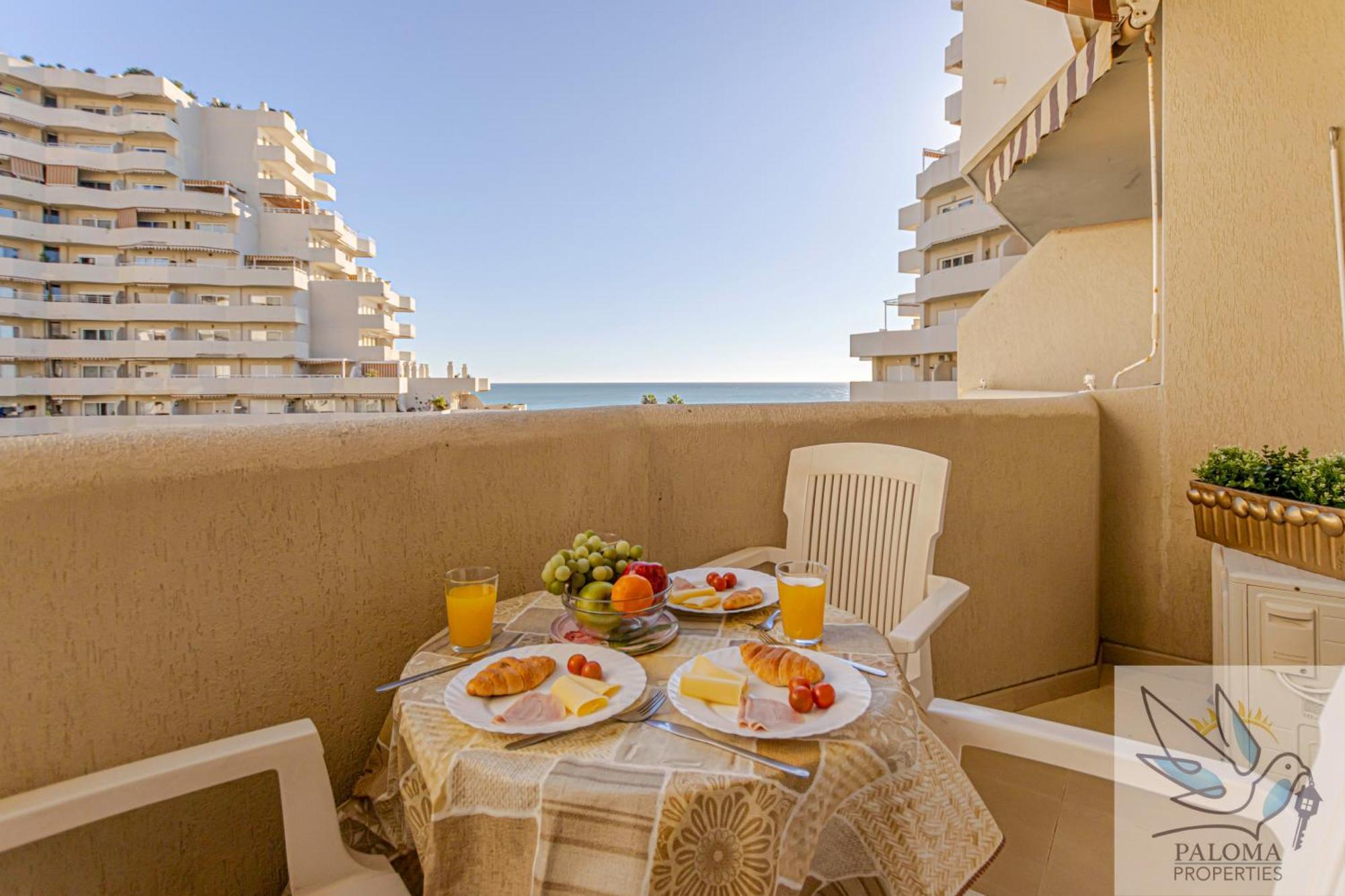 Benal Beach Sea View With Excellent Wifi Benalmádena Eksteriør billede